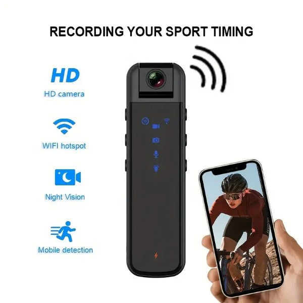 Tech WiFi Portable Camera With Clip
