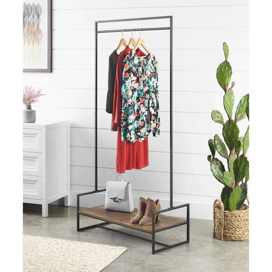 Shelving Whitmor Modern Industrial Garment Rack