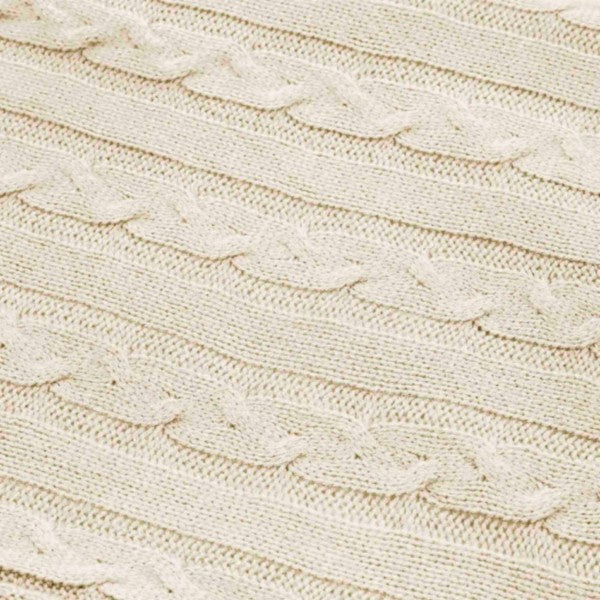 Home Cuddledown Sherpa Throw Cream