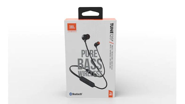 Tech JBL TUNE 125BT Wireless In-Ear Headphones - Black