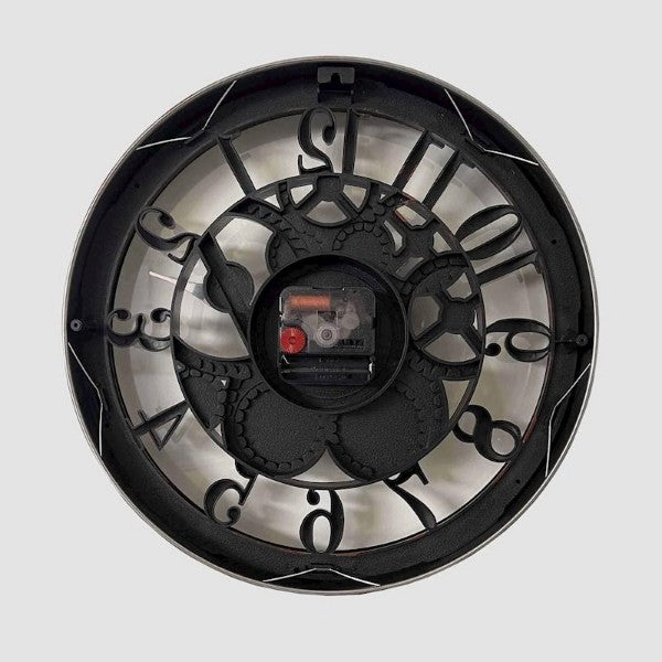Home Lexington Gear Wall Clock Brown 30.5cm