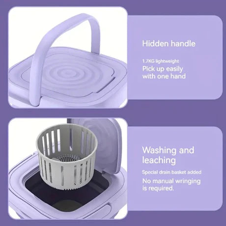 Laundry Portable Mini Washing Machine 8L