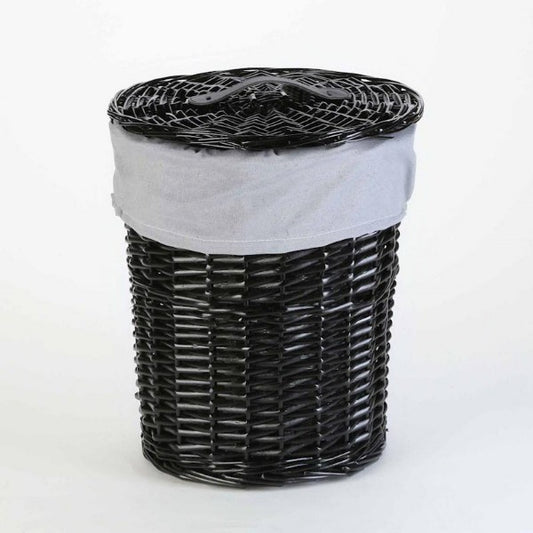 Laundry Salerno Laundry Hamper Black Small