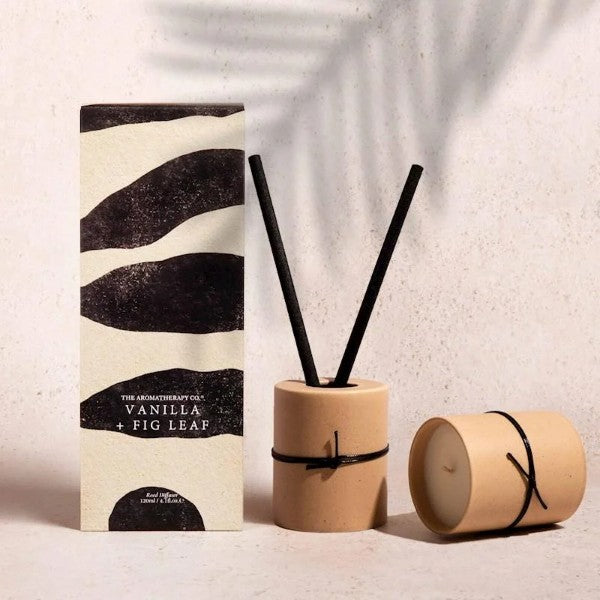 Home The Aromatherapy Co Desert Leaf Diffuser Vanilla & Fig Leaf