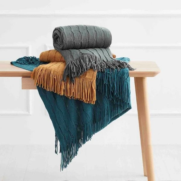 Home Urban Loft Dumfries Throw 127x152cm Charcoal