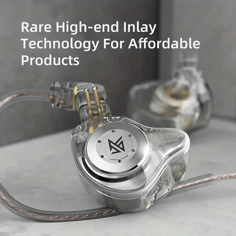 Tech KZ EDX Pro In Ear Monitor Headphones Wired CYAN