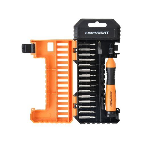 Tool Accessories Craftright 17 Piece Precision Screwdriver Set With LED