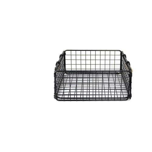 Kitchen Boxsweden Small Black Toska Wire Basket