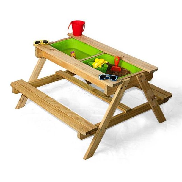 Kids - Flagstaff Sand and Water table 95x95x48.7cm