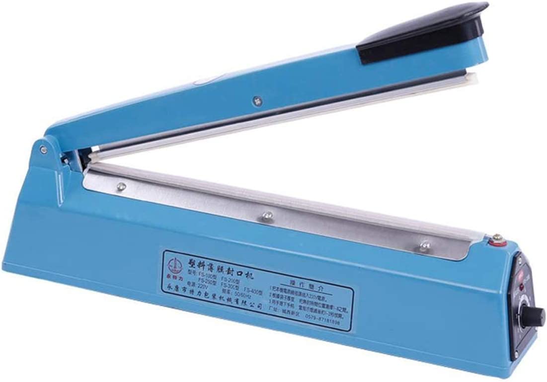 KITCHEN Manual Impulse Bag Sealer 300mm for Quick Sealing PE/PP bags