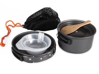 Camping - 7PCS Outdoor Camping Cooking Pot Set with Carry Bag