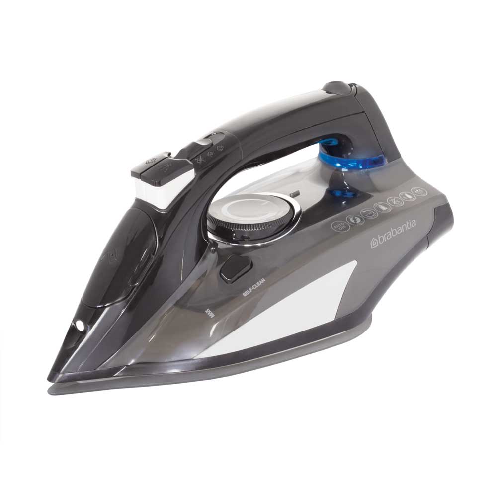 Laundry Brabantia Steam Iron With Ceramic Plate 2400W BBEL5001C
