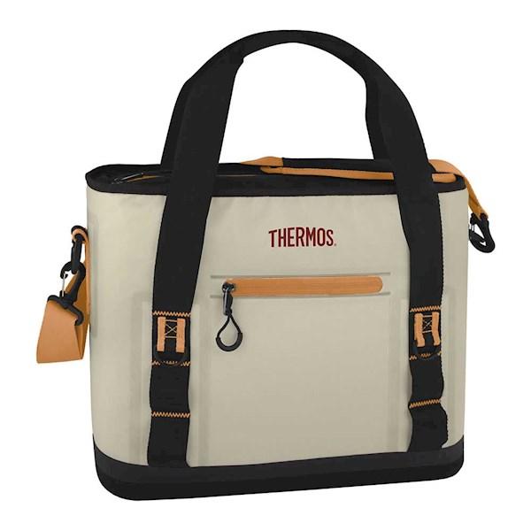 BBQ Thermos Trailsman 24 Can Cooler Bag Cream