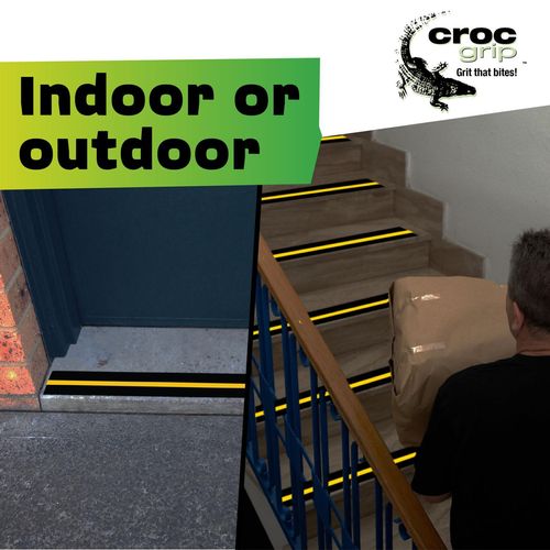 Safety Croc Grip 48mm x 5m Reflective Anti Slip Tape