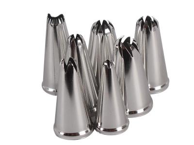 Icing Cream Piping Stainless Steel Nozzles 24pcs (7039875023000)