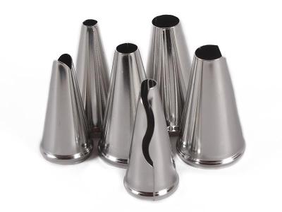 Icing Cream Piping Stainless Steel Nozzles 24pcs (7039875023000)