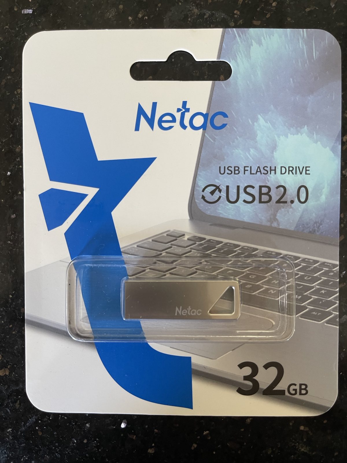 Tech Netac U326 32GB USB2.0 Flash Drive UFD Zinc Alloy