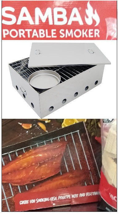 BBQ - Samba Smoker Fish Stainless Steel