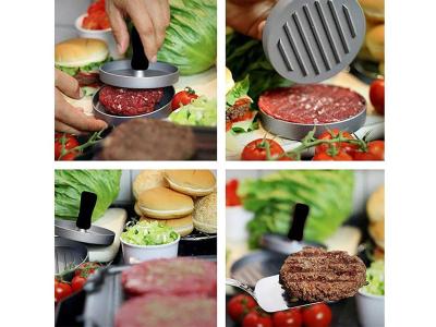 Single Hamburger Burger Press (7010065383576)