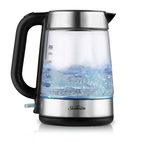 Kitchen Sunbeam Schott Capri Glass Kettle 1.7 Litre