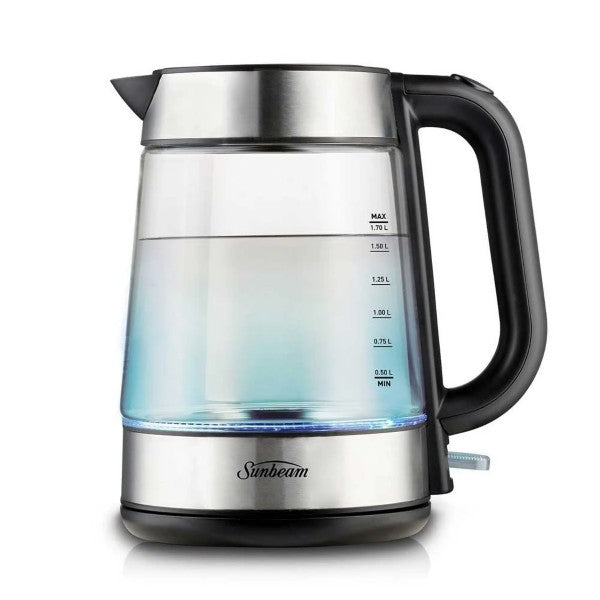 Kitchen Sunbeam Schott Capri Glass Kettle 1.7 Litre