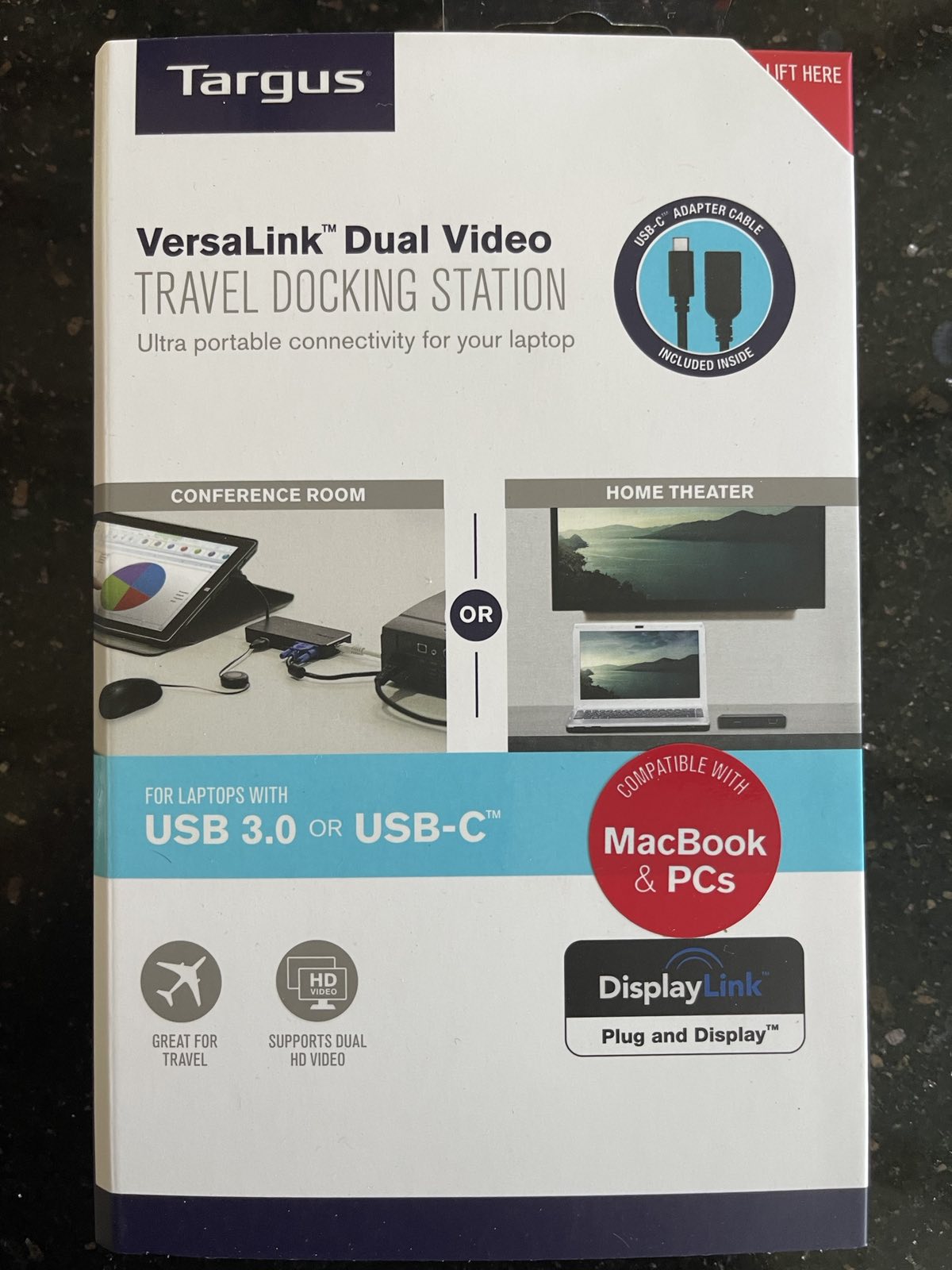 Tech USB 3.0 & USB-C Dual Travel Dock