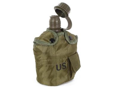 Camping - Water Bottle 1L Army Canteen Kettle With Cook Mug