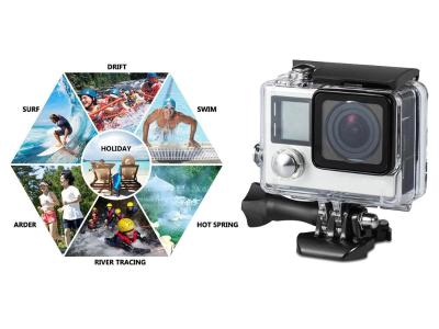 Outdoor - Waterproof Housing Protective Case Cover for Gopro Hero 3+4