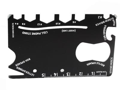 Hand Tools 18 in 1 Stainless Steel Multifunctional Tool Card