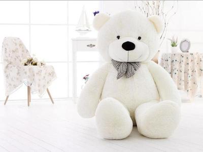 Kids Lovely Giant Teddy Bear 1M White