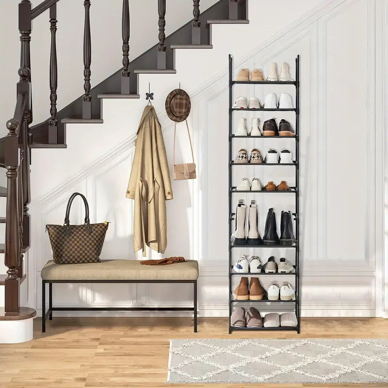 Shelving Space-Saving 10-Tier Shoe Rack