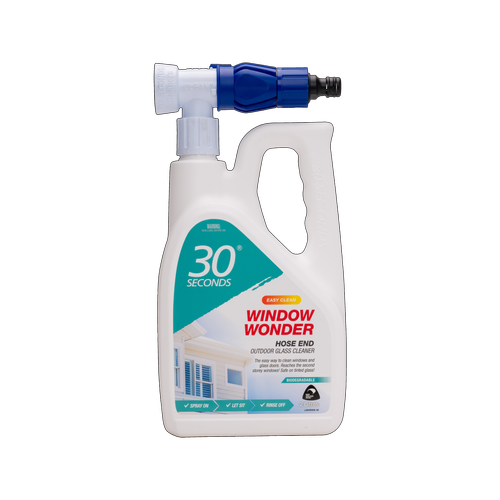 Cleaning 30 Seconds 2L Window Wonder Outdoor Glass Cleaner With Hose End