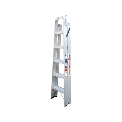 Ladder Bison 120kg 6 Step Dual Purpose Ladder