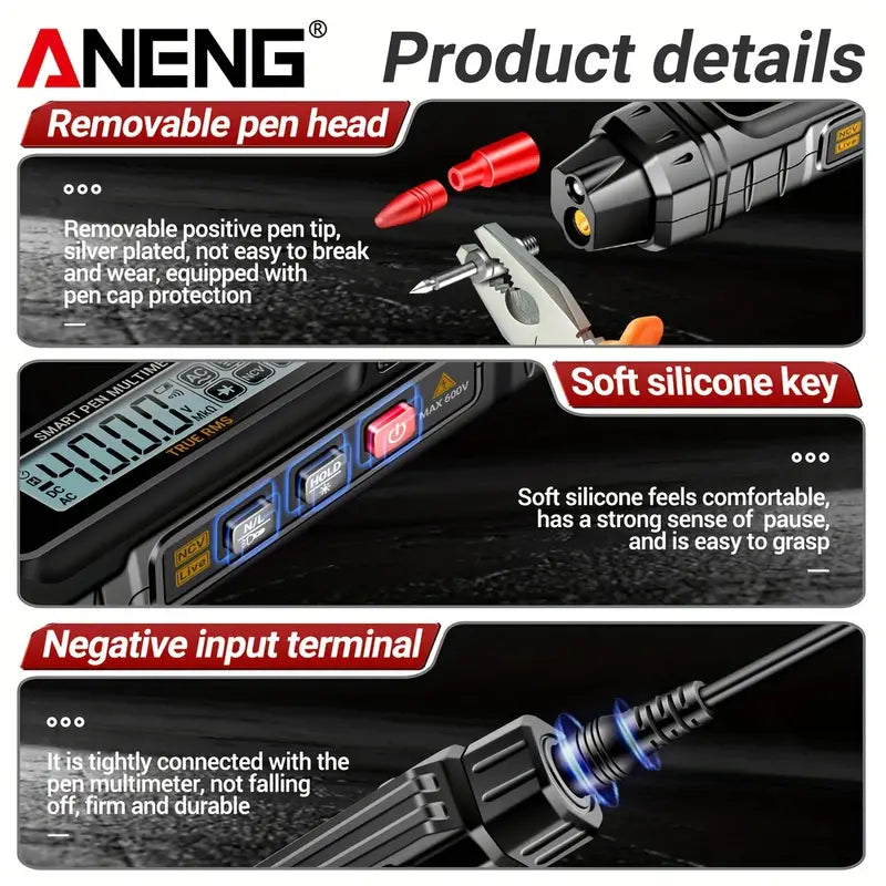 Electrical A3005 Digital Multimeter Pen Type