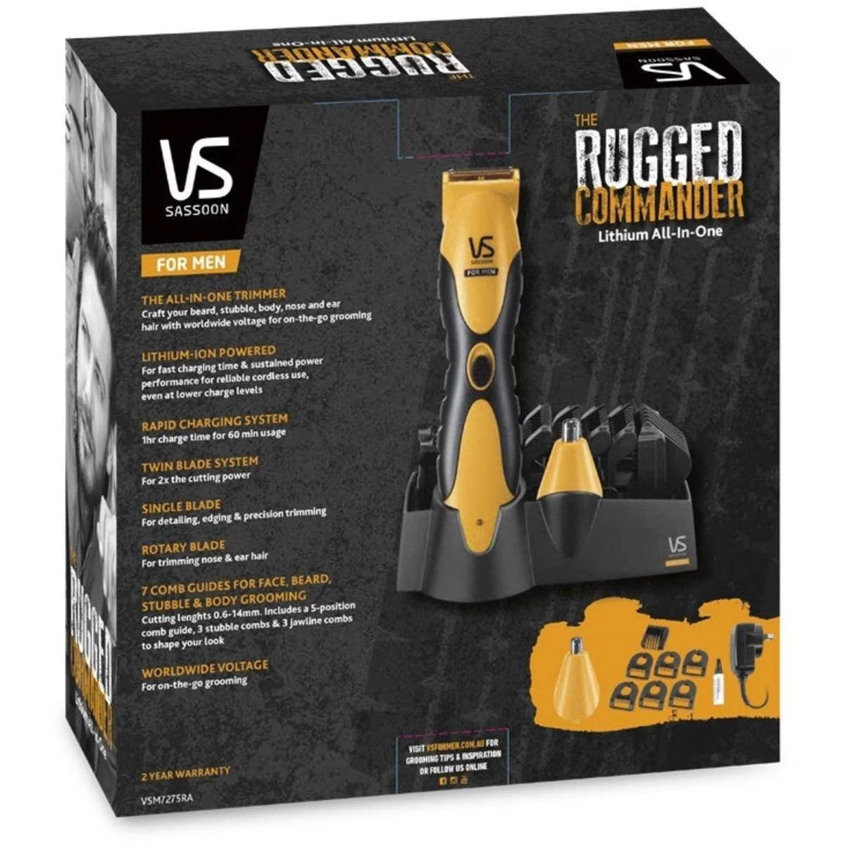 Mens VS for Men The Rugged Commander Lithium All in one