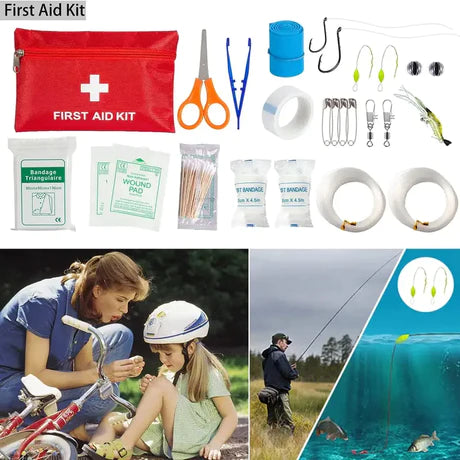 Bag 38-In-1 Survival and First Aid Kit