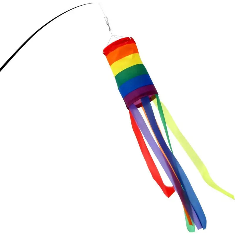 Rainbow Column Windsock Flag