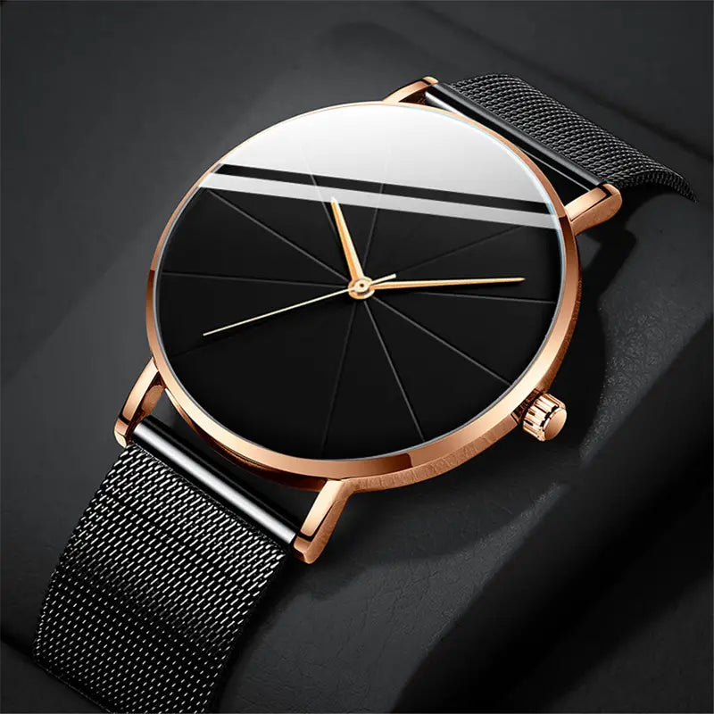 Ladies Unisex Chic Chronograph Quartz Watch