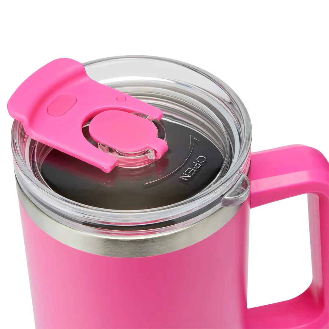 Kitchen 1.18L Pink Jumbo Tumbler with Handle