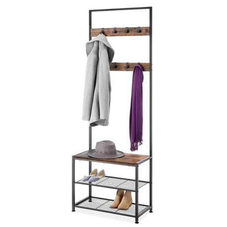 Shelviing Whitmor Modern Industrial Entryway Tower