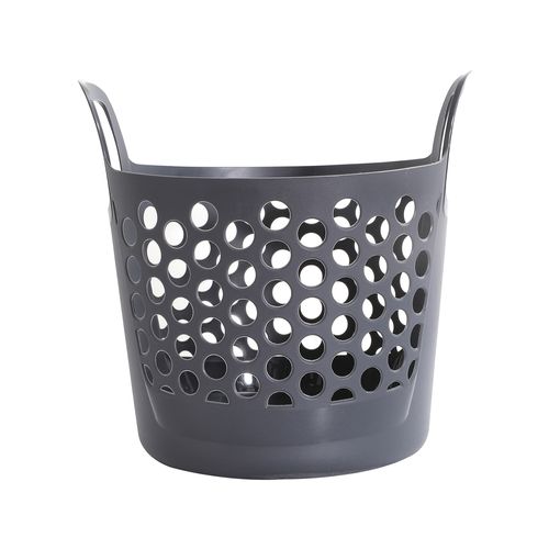 Laundry All Set Circle Flexi 37L Laundry Basket - Grey