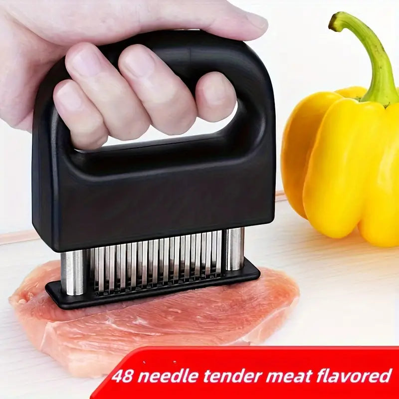 Kitchen Stainless Steel Meat Tenderizer Tool - 48-Needle