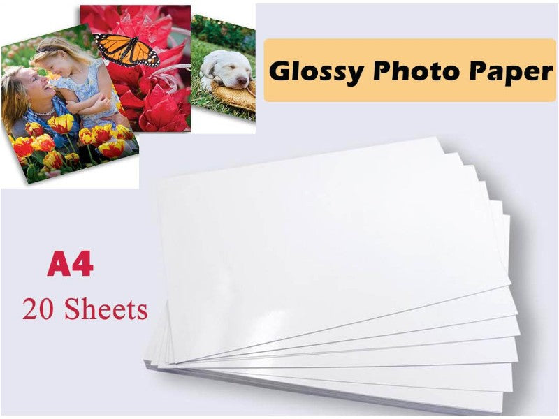 Photo Paper, Glossy A4 Photo Paper