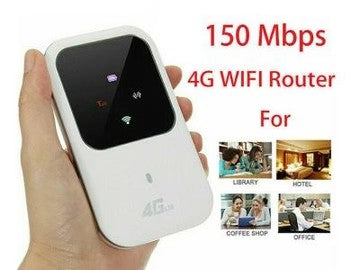 Tech 4G 150Mbps Wireless Hotspot Router (SIM CARD NOT INCL.)