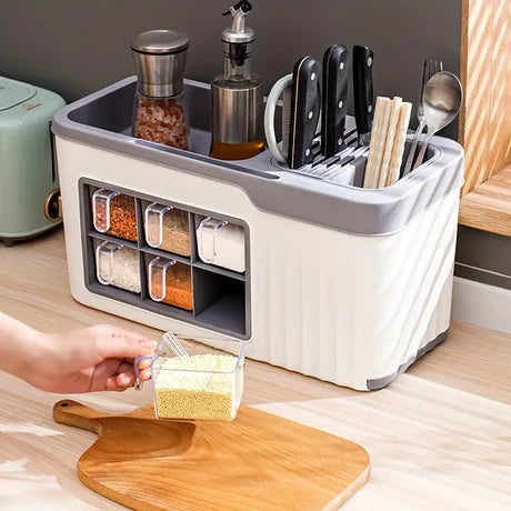 Kitchen Seasoning Box, Seasoning Organizer