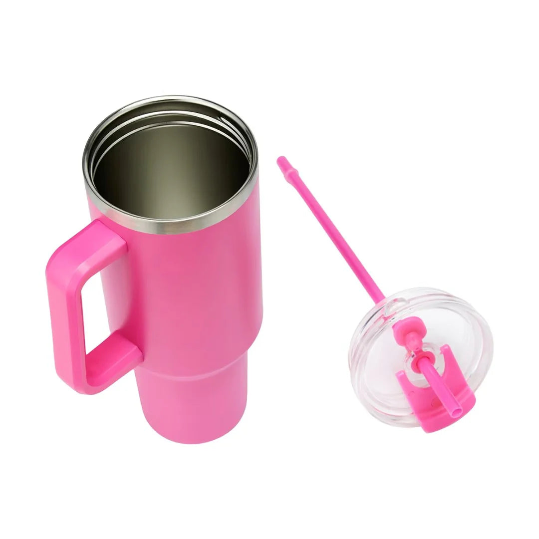 Kitchen 1.18L Pink Jumbo Tumbler with Handle