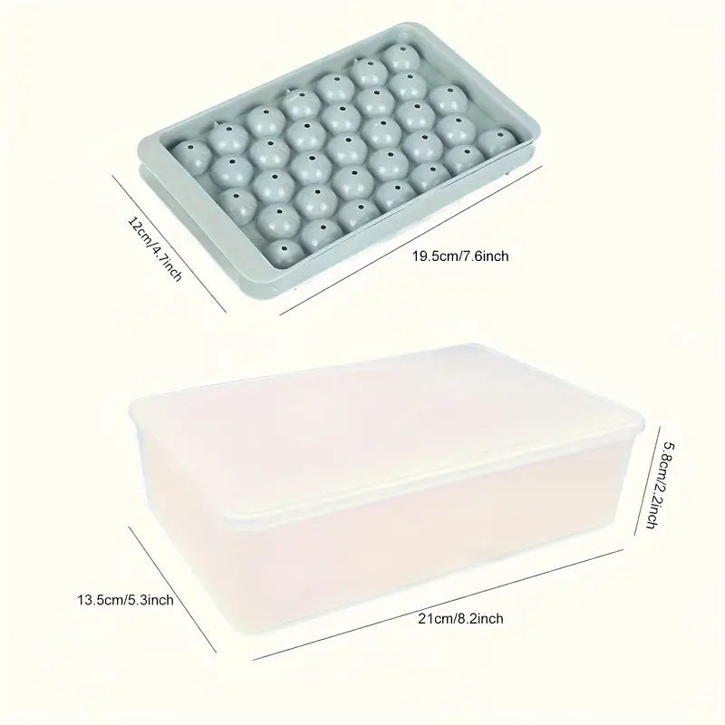 1set 33-ball Ice Tray Set