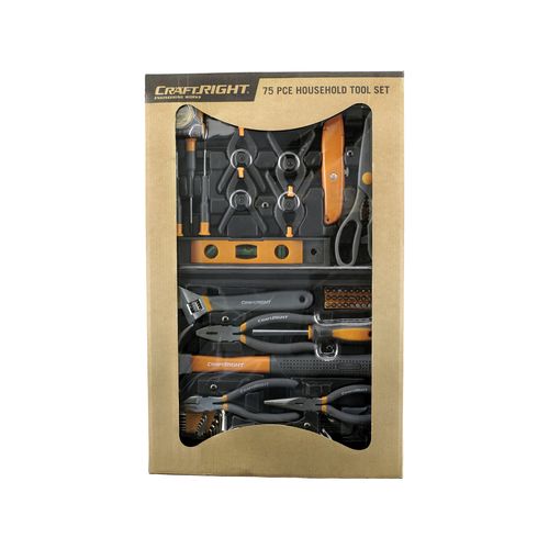 Tools Craftright 75 Piece Carry Case Tool Kit