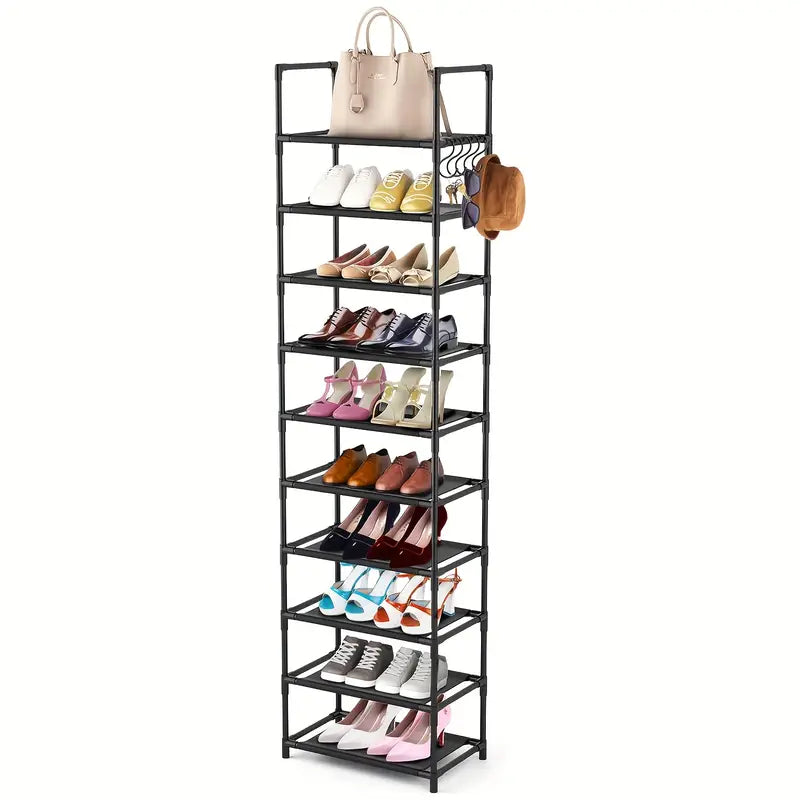 Shelving Space-Saving 10-Tier Shoe Rack