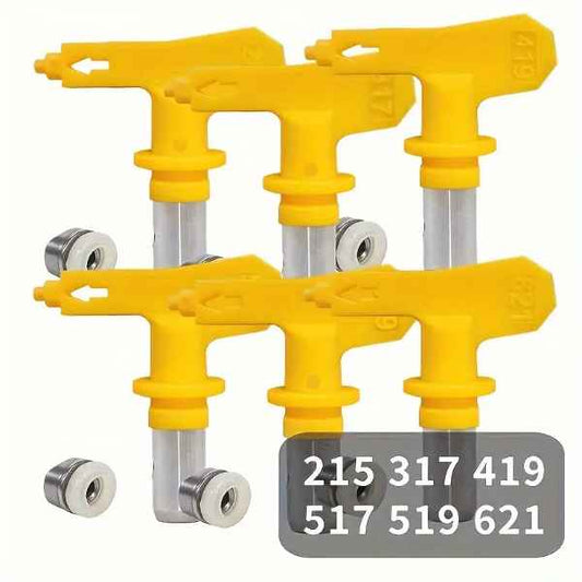 Paint 6pcs Spray Airless Spray Gun Tip For Airless Paint Sprayer